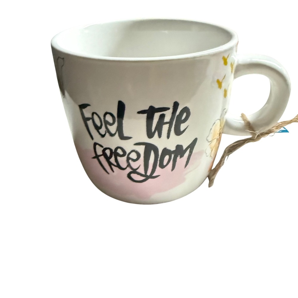 DaySpring New Grace Feel the Freedom Coffee Mug Inspirational Gift
